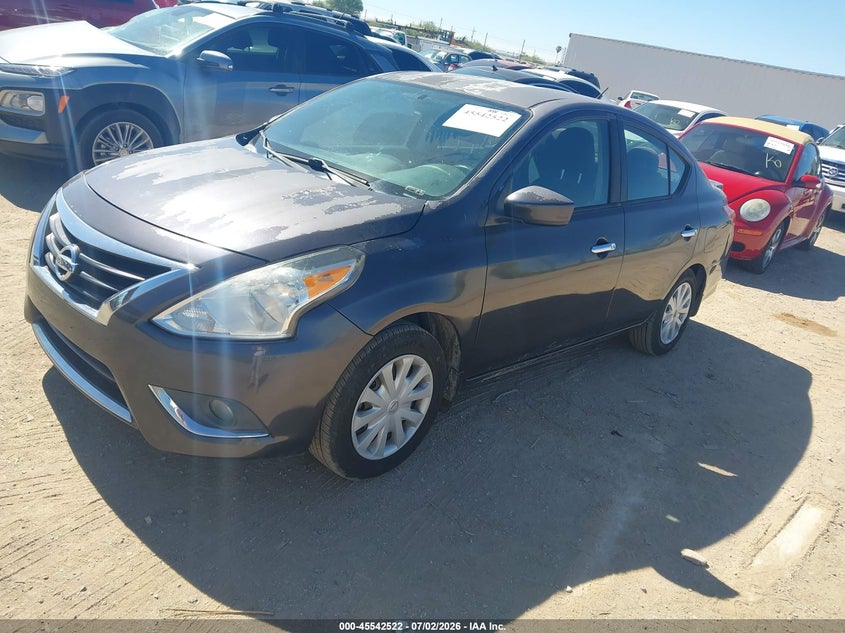 2015 Nissan Versa VIN 3N1CN7AP8FL814561 IAAI salvage auction — MECHANICAL, Clear-Dealer Only (Arizona), sold $400 on 2026-07-09 (photo 2)