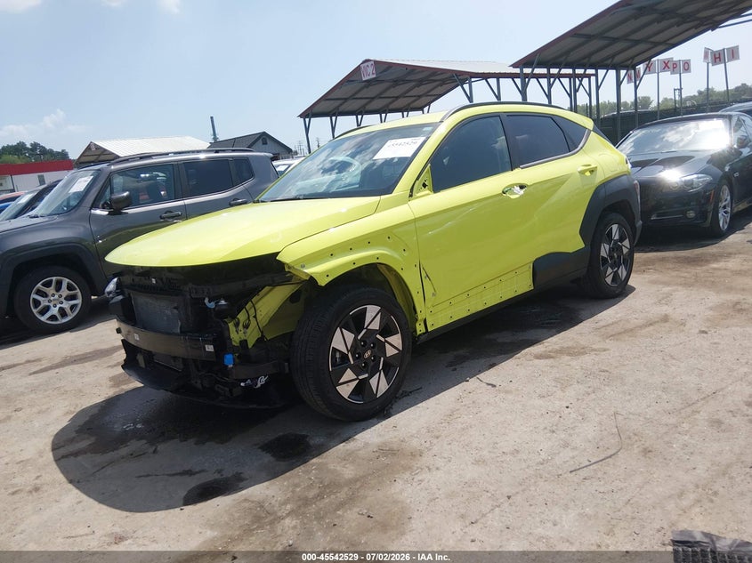 2024 Hyundai Kona VIN KM8HC3AB5RU148609 IAAI salvage auction — FRONT END, Salvage Title, sold $3,900 on 2026-07-30 (photo 2)