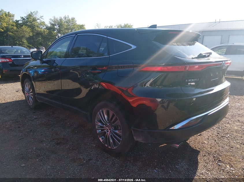 2021 Toyota Venza VIN JTEAAAAHXMJ041372 IAAI salvage auction — HAIL, Salvage (Indiana), sold $11,400 on 2026-07-29 (photo 3)