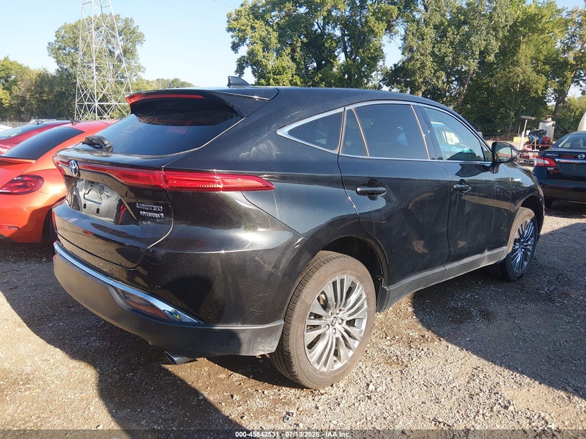 2021 Toyota Venza VIN JTEAAAAHXMJ041372 IAAI salvage auction — HAIL, Salvage (Indiana), sold $11,400 on 2026-07-29 (photo 4)