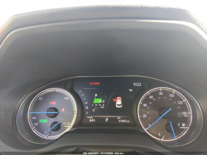 2021 Toyota Venza VIN JTEAAAAHXMJ041372 IAAI salvage auction — HAIL, Salvage (Indiana), sold $11,400 on 2026-07-29 (photo 7)