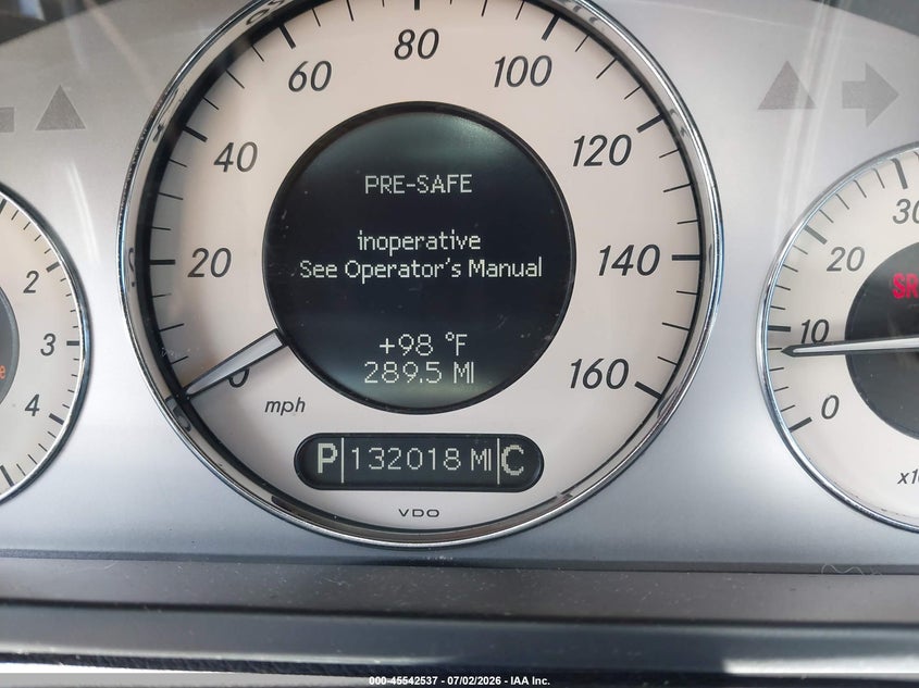 2007 Mercedes-benz E-class VIN WDBUF56X37B107509 IAAI salvage auction — NORMAL WEAR, Clear (Virginia), sold $725 on 2026-07-27 (photo 7)