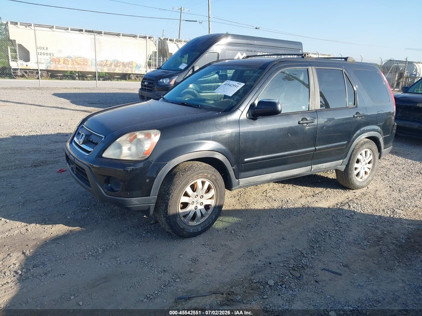 2006 Honda Cr-v VIN SHSRD78986U408482 IAAI salvage auction — NORMAL WEAR, Clear (North Carolina), sold $850 on 2026-07-10 (photo 2)