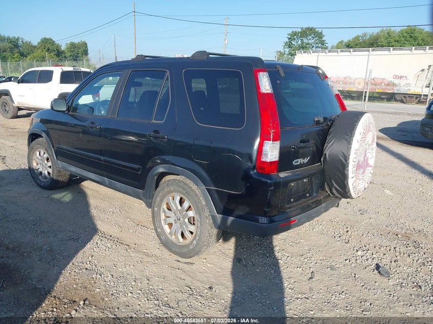 2006 Honda Cr-v VIN SHSRD78986U408482 IAAI salvage auction — NORMAL WEAR, Clear (North Carolina), sold $850 on 2026-07-10 (photo 3)