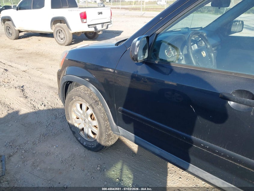 2006 Honda Cr-v VIN SHSRD78986U408482 IAAI salvage auction — NORMAL WEAR, Clear (North Carolina), sold $850 on 2026-07-10 (photo 6)