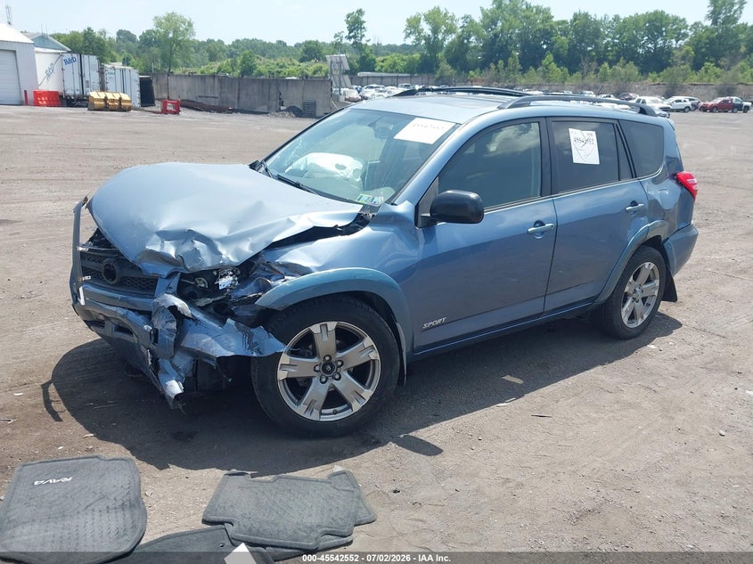 2010 Toyota Rav4 VIN JTMRF4DV0AD023758 IAAI salvage auction — FRONT & REAR, Salvage (Pennsylvania), sold $925 on 2026-07-28 (photo 2)