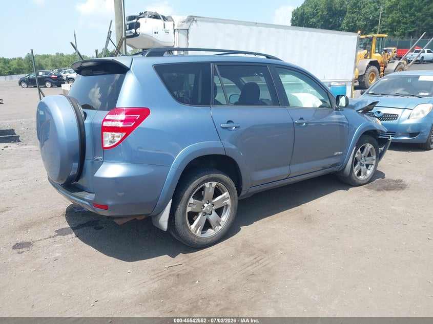 2010 Toyota Rav4 VIN JTMRF4DV0AD023758 IAAI salvage auction — FRONT & REAR, Salvage (Pennsylvania), sold $925 on 2026-07-28 (photo 4)