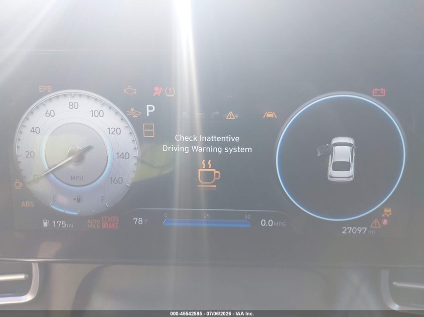 2025 Hyundai Elantra VIN KMHLS4DG8SU951723 IAAI salvage auction — FRONT END, Salvage Title, sold $5,100 on 2026-07-15 (photo 7)