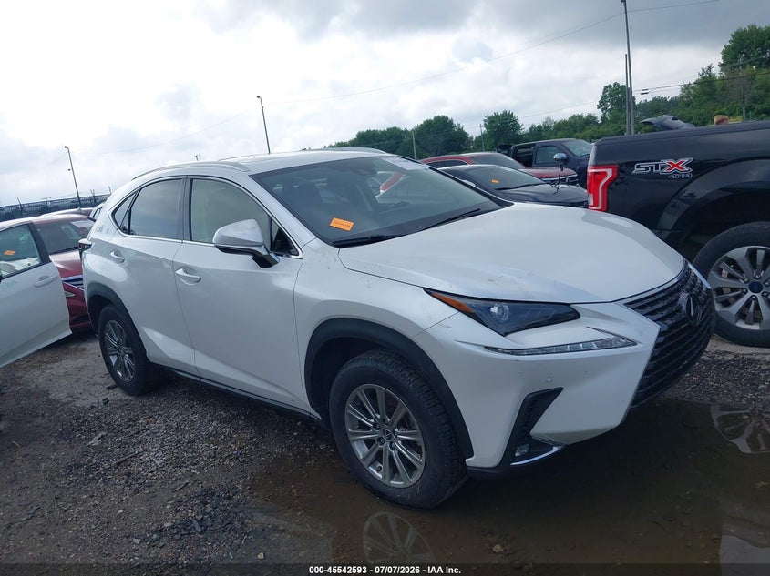 2020 Lexus Nx VIN JTJDARDZ3L5007007 — IAAI salvage auction photo