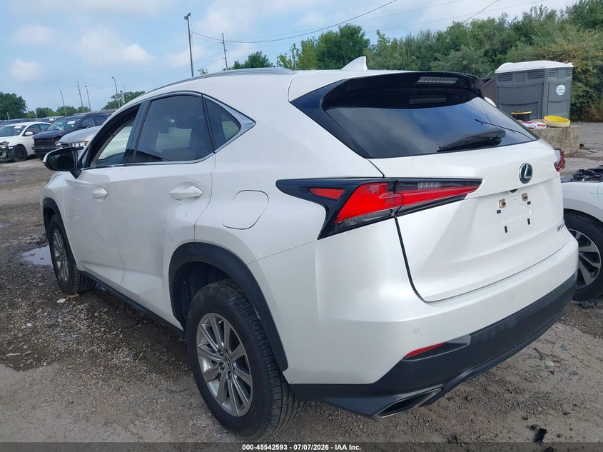 2020 Lexus Nx VIN JTJDARDZ3L5007007 IAAI salvage auction — UNKNOWN, Wait Title, sold $8,600 on 2026-09-02 (photo 3)