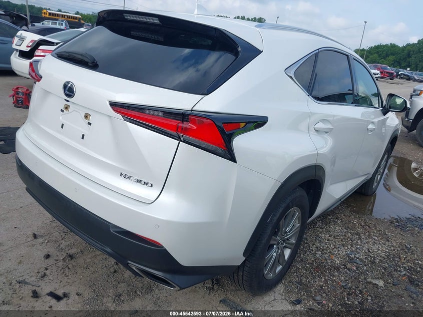 2020 Lexus Nx VIN JTJDARDZ3L5007007 IAAI salvage auction — UNKNOWN, Wait Title, sold $8,600 on 2026-09-02 (photo 4)