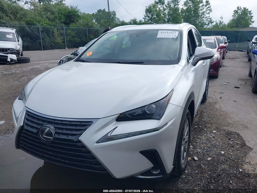 2020 Lexus Nx VIN JTJDARDZ3L5007007 IAAI salvage auction — UNKNOWN, Wait Title, sold $8,600 on 2026-09-02 (photo 6)