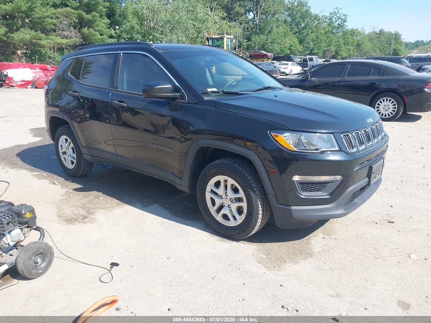2019 Jeep Compass VIN 3C4NJDAB2KT645636 IAAI salvage auction — NORMAL WEAR, SF97 (New Hampshire), sold $3,450 on 2026-07-23 (photo 1)