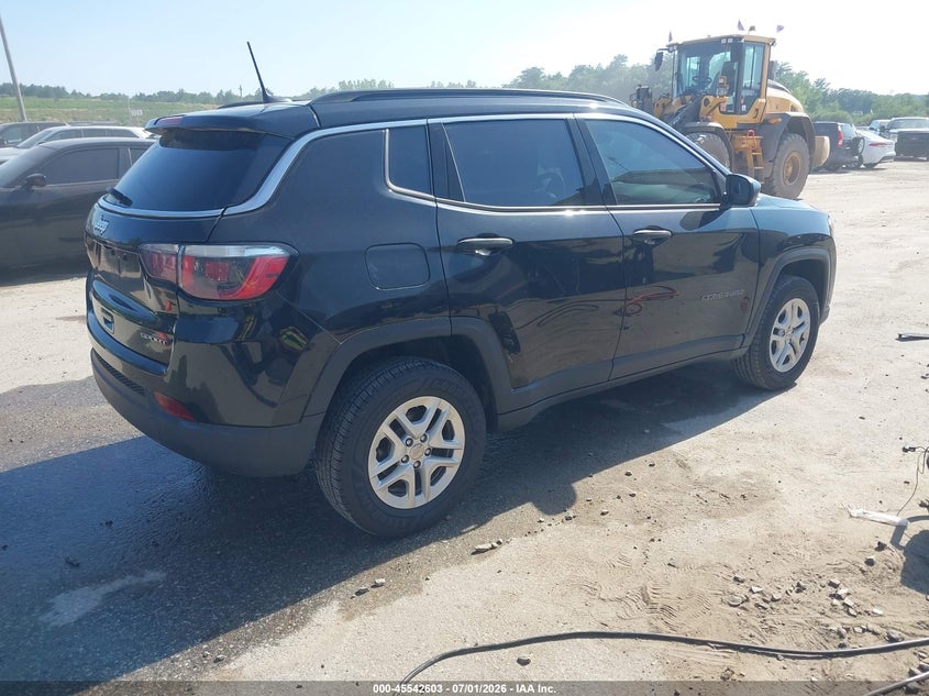 2019 Jeep Compass VIN 3C4NJDAB2KT645636 IAAI salvage auction — NORMAL WEAR, SF97 (New Hampshire), sold $3,450 on 2026-07-23 (photo 4)