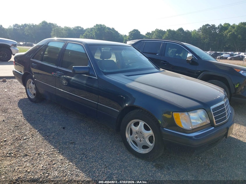 1998 Mercedes-benz S class VIN WDBGA32G5WA396158 IAAI salvage auction — NORMAL WEAR, Clear (New York), sold $4,300 on 2026-07-27 (photo 1)