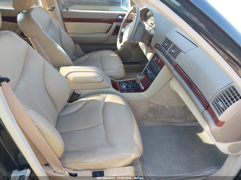 1998 Mercedes-benz S class VIN WDBGA32G5WA396158 IAAI salvage auction — NORMAL WEAR, Clear (New York), sold $4,300 on 2026-07-27 (photo 5)
