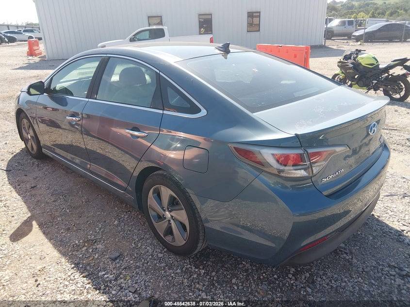 2016 Hyundai Sonata VIN KMHE34L12GA008240 IAAI salvage auction — NORMAL WEAR, Clear (Arkansas), sold $1,525 on 2026-07-30 (photo 3)