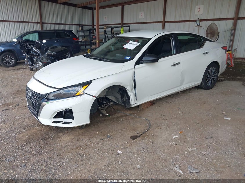 2025 Nissan Altima VIN 1N4BL4DV5SN399898 IAAI salvage auction — LEFT FRONT, Enterprise Vehicles Clear Only (Texas), sold $9,850 on 2026-07-09 (photo 2)