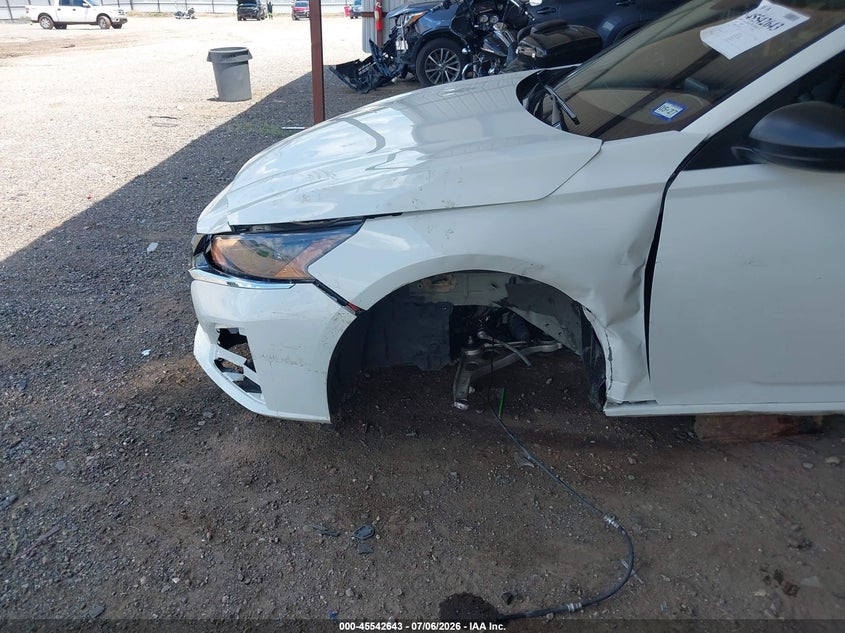 2025 Nissan Altima VIN 1N4BL4DV5SN399898 IAAI salvage auction — LEFT FRONT, Enterprise Vehicles Clear Only (Texas), sold $9,850 on 2026-07-09 (photo 6)