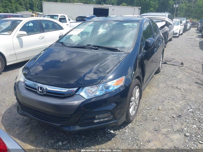2013 Honda Insight VIN JHMZE2H75DS006195 IAAI salvage auction — SIDE, Salvage Title, sold $1,200 on 2026-08-02 (photo 2)