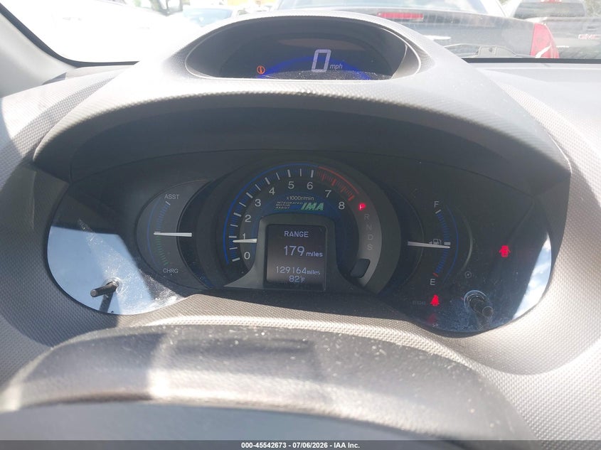 2013 Honda Insight VIN JHMZE2H75DS006195 IAAI salvage auction — SIDE, Salvage Title, sold $1,200 on 2026-08-02 (photo 7)