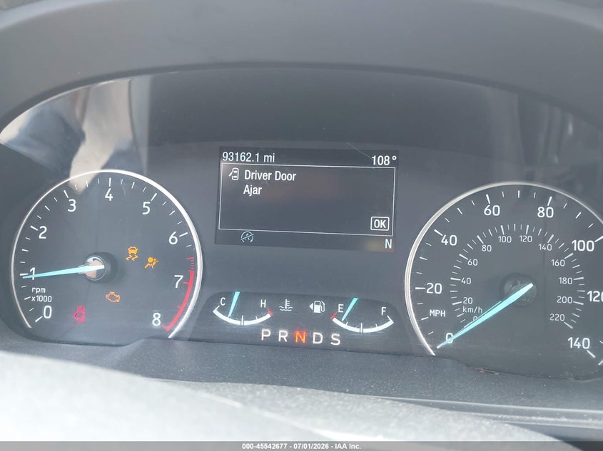 2020 Ford Ecosport VIN MAJ3S2GE6LC322364 IAAI salvage auction — NORMAL WEAR, Clear (Louisiana), sold $2,150 on 2026-07-09 (photo 7)