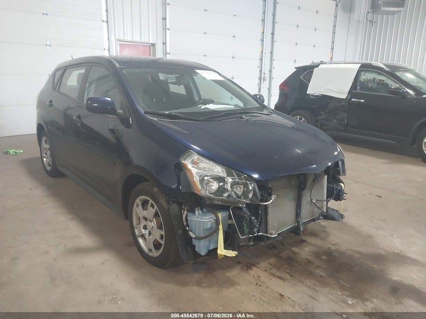2009 Pontiac Vibe VIN 5Y2SP67049Z431558 IAAI salvage auction — FRONT END, Prior Salvage (Minnesota), sold $1,300 on 2026-08-21 (photo 6)