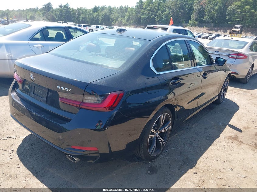 2024 BMW 3er VIN 3MW89FF09R8E03669 IAAI salvage auction — FRONT END, Salvage Title, sold $16,500 on 2026-10-09 (photo 4)