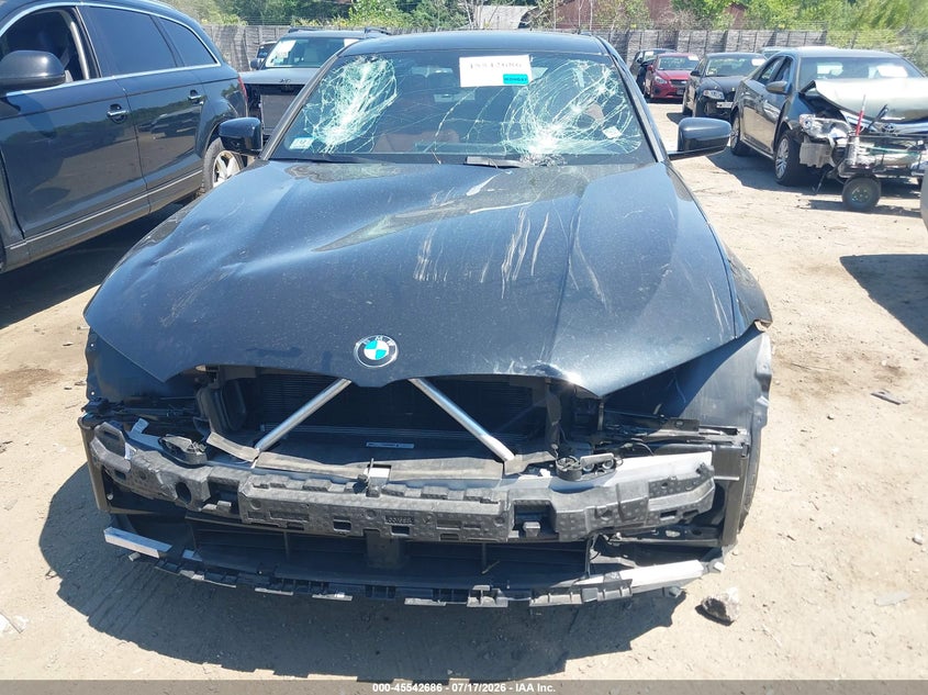 2024 BMW 3er VIN 3MW89FF09R8E03669 IAAI salvage auction — FRONT END, Salvage Title, sold $16,500 on 2026-10-09 (photo 6)