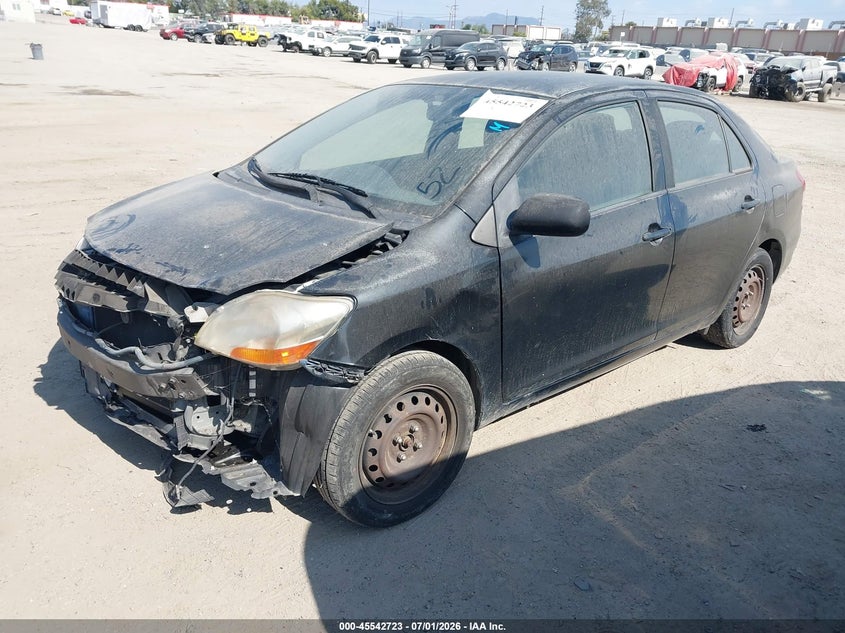 2009 Toyota Yaris VIN JTDBT903091317671 IAAI salvage auction — NORMAL WEAR, Salvage (California), sold $550 on 2026-07-29 (photo 2)
