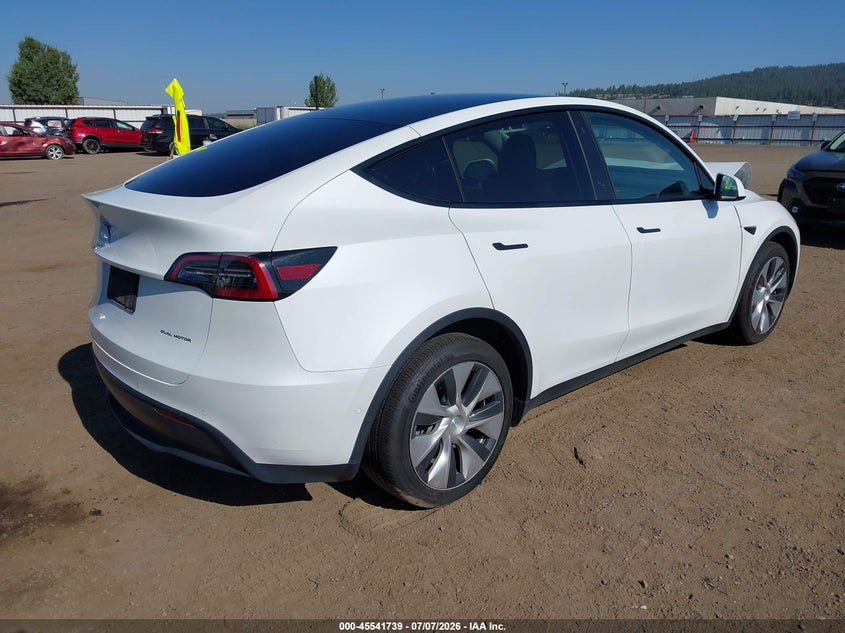 2023 Tesla Model y VIN 7SAYGDEE7PF592733 IAAI salvage auction — FRONT END, Bill Of Sale (Washington), sold $3,950 on 2026-07-28 (photo 4)