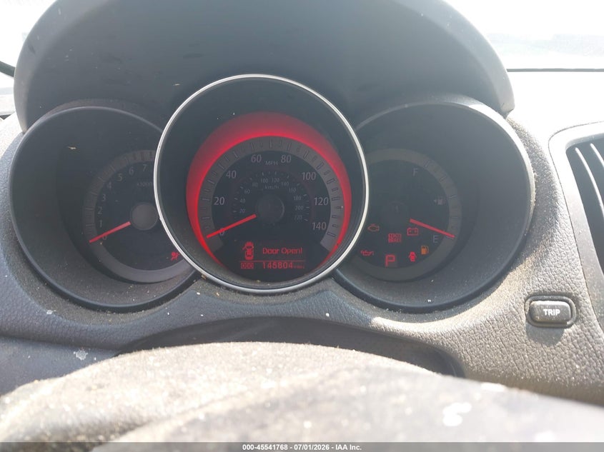 2012 Kia Forte VIN KNAFU6A26C5476565 IAAI salvage auction — ELECTRICAL, Clear (Georgia), sold $325 on 2026-07-15 (photo 7)
