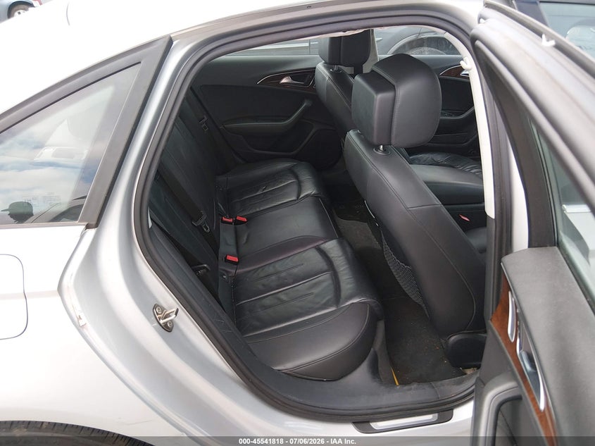 2012 Audi A6 VIN WAUBGAFC6CN006496 IAAI salvage auction — NORMAL WEAR, Original (Texas), sold $550 on 2026-07-21 (photo 8)