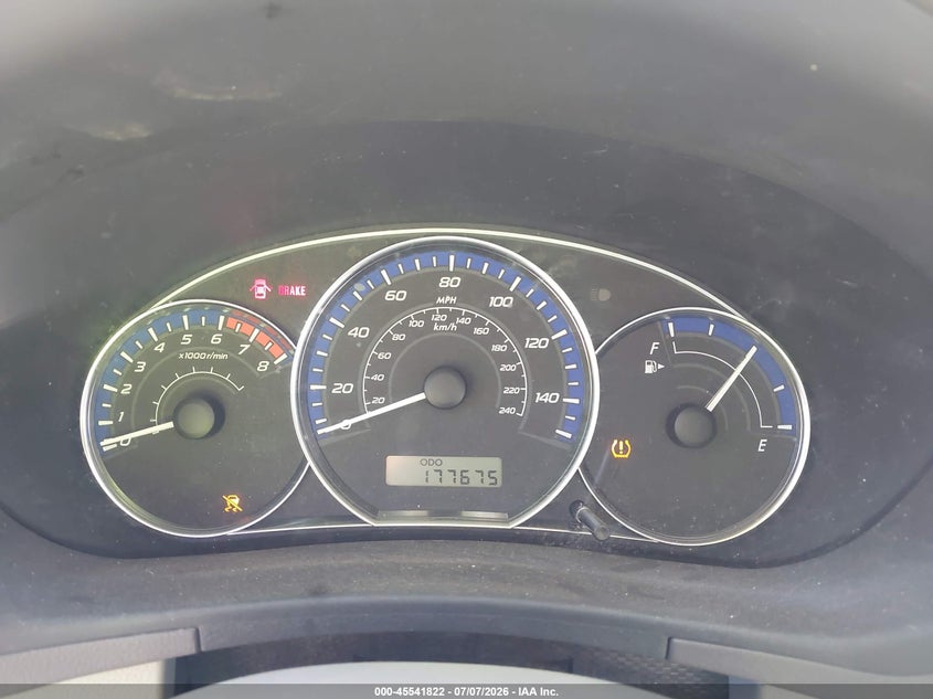 2010 Subaru Forester VIN JF2SH6AC7AG753967 IAAI salvage auction — NORMAL WEAR, Clear (North Carolina), sold $375 on 2026-07-28 (photo 7)