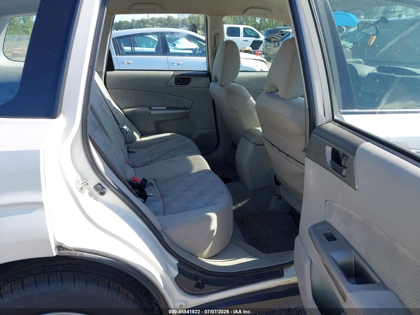 2010 Subaru Forester VIN JF2SH6AC7AG753967 IAAI salvage auction — NORMAL WEAR, Clear (North Carolina), sold $375 on 2026-07-28 (photo 8)