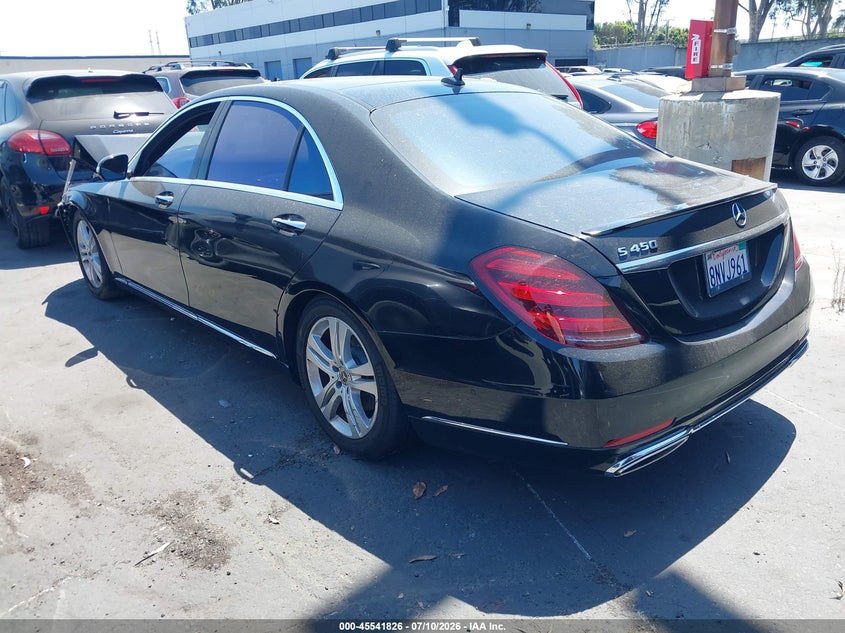 2019 Mercedes-benz S-klasse VIN WDDUG6GB0KA481992 IAAI salvage auction — FRONT END, Wait Title, sold $6,400 on 2026-08-12 (photo 3)