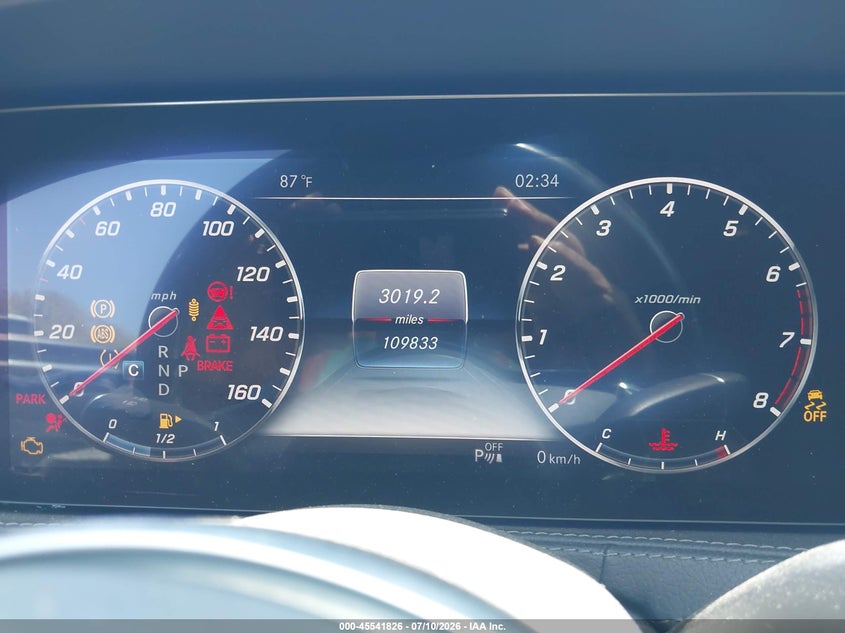 2019 Mercedes-benz S-klasse VIN WDDUG6GB0KA481992 IAAI salvage auction — FRONT END, Wait Title, sold $6,400 on 2026-08-12 (photo 7)