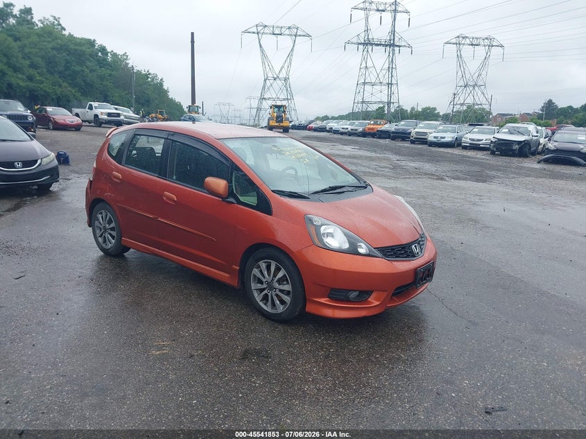 2012 Honda Fit VIN JHMGE8H68CC033384 IAAI salvage auction — REAR END, Salvage (Pennsylvania), sold $2,100 on 2026-07-17 (photo 1)
