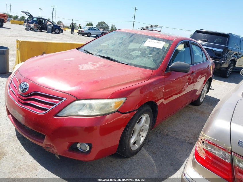 2011 Toyota Camry VIN 4T1BK3EK3BU620427 IAAI salvage auction — NORMAL WEAR, App For Dup Salv Title - Dealer (California), sold $875 on 2026-07-09 (photo 2)