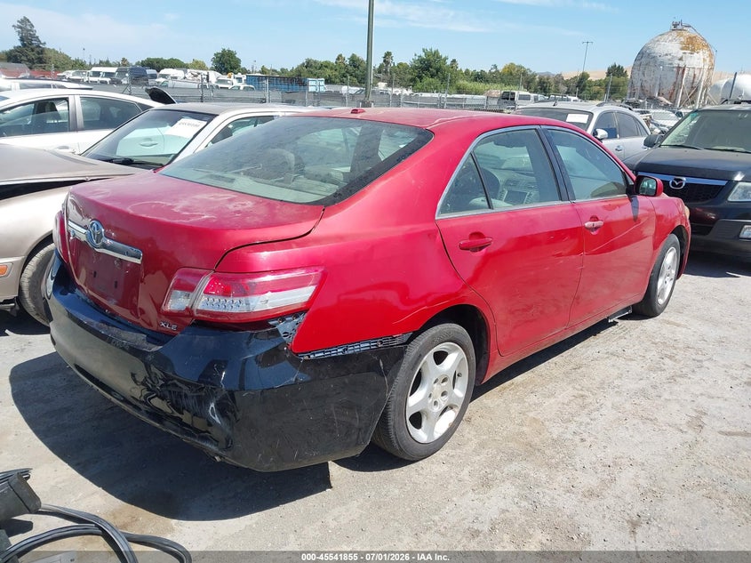 2011 Toyota Camry VIN 4T1BK3EK3BU620427 IAAI salvage auction — NORMAL WEAR, App For Dup Salv Title - Dealer (California), sold $875 on 2026-07-09 (photo 4)