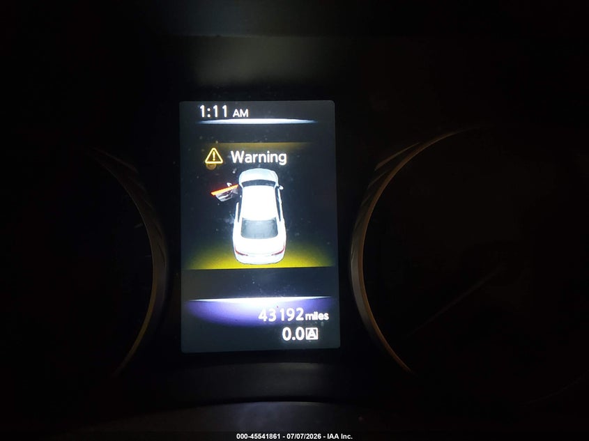 2015 Infiniti Q50 VIN JN1BV7AR6FM398822 IAAI salvage auction — FRONT END, Clear (Massachusetts), sold $500 on 2026-07-15 (photo 5)