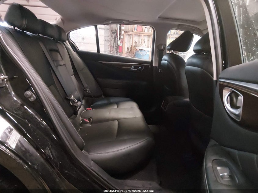 2015 Infiniti Q50 VIN JN1BV7AR6FM398822 IAAI salvage auction — FRONT END, Clear (Massachusetts), sold $500 on 2026-07-15 (photo 6)
