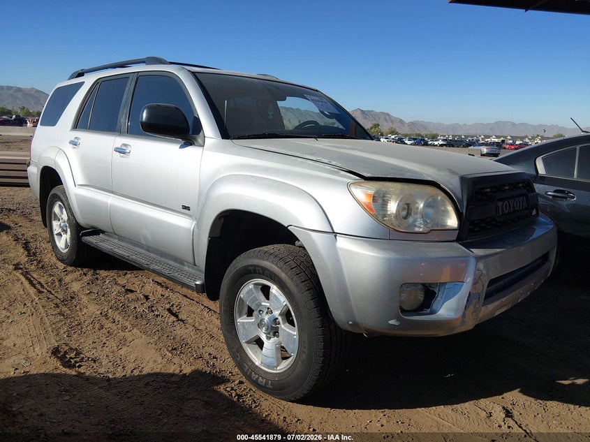 2007 Toyota 4runner VIN JTEZU14R970085999 IAAI salvage auction — SIDE, Salvage (Arizona), sold $25 on 2026-07-21 (photo 1)