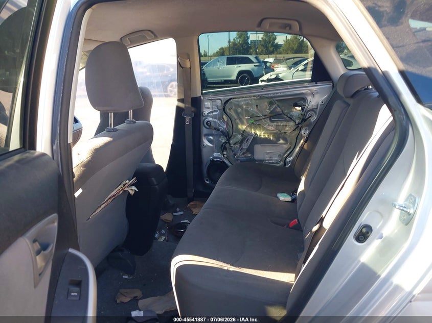 2013 Toyota Prius VIN JTDKN3DU2D5608412 IAAI salvage auction — LEFT & RIGHT, Salvage Certificate (California), sold $2,100 on 2026-07-24 (photo 8)