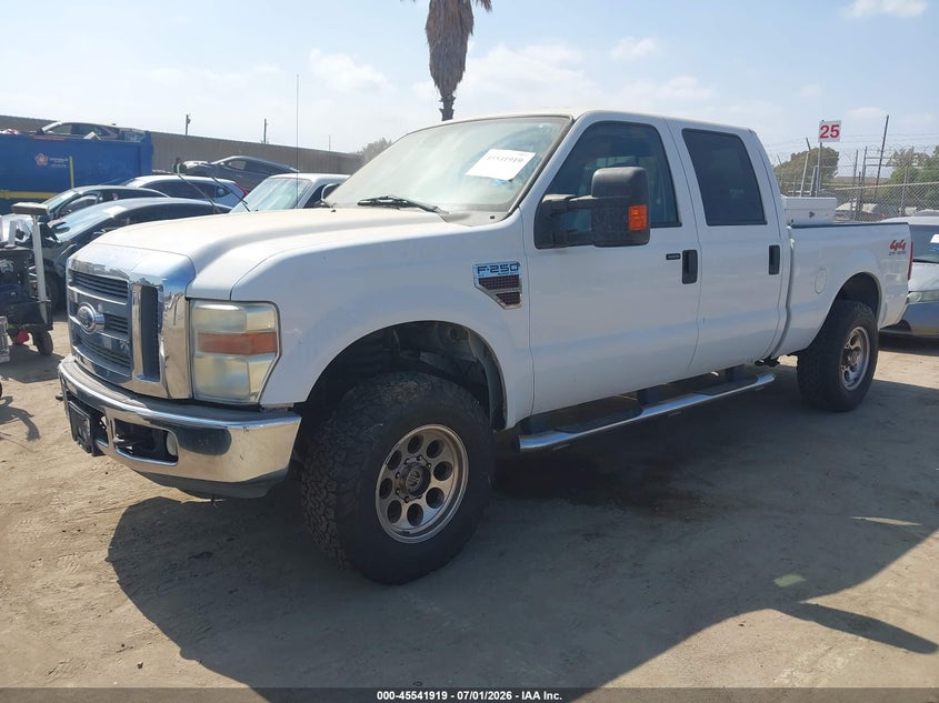 2008 Ford F-550 super duty VIN 1FTSW21R18EB46079 IAAI salvage auction — NORMAL WEAR, Clear - Dealer Only (California), sold $900 on 2026-07-08 (photo 2)