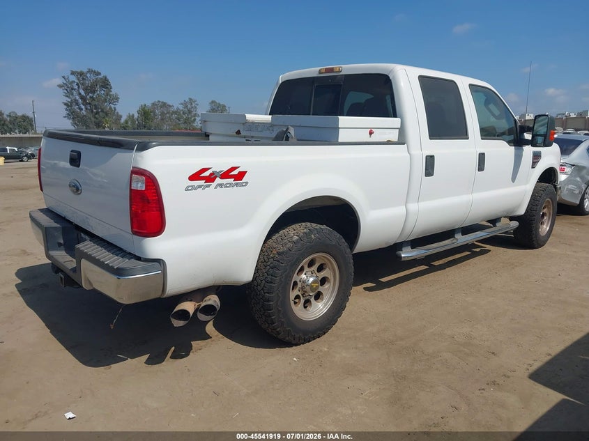 2008 Ford F-550 super duty VIN 1FTSW21R18EB46079 IAAI salvage auction — NORMAL WEAR, Clear - Dealer Only (California), sold $900 on 2026-07-08 (photo 4)