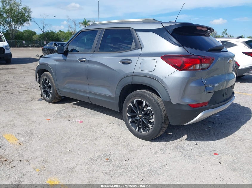 2021 Chevrolet Trailblazer VIN KL79MPSL8MB023044 IAAI salvage auction — FRONT END, Certificate Of Destruction (Florida), sold $1,800 on 2026-07-29 (photo 3)