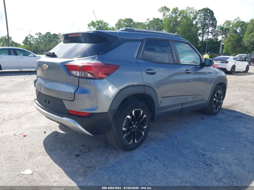 2021 Chevrolet Trailblazer VIN KL79MPSL8MB023044 IAAI salvage auction — FRONT END, Certificate Of Destruction (Florida), sold $1,800 on 2026-07-29 (photo 4)
