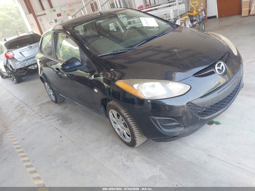 2014 Mazda 2 VIN JM1DE1KZXE0177733 IAAI salvage auction — REAR END, Clear (Virginia), sold $575 on 2026-07-24 (photo 1)