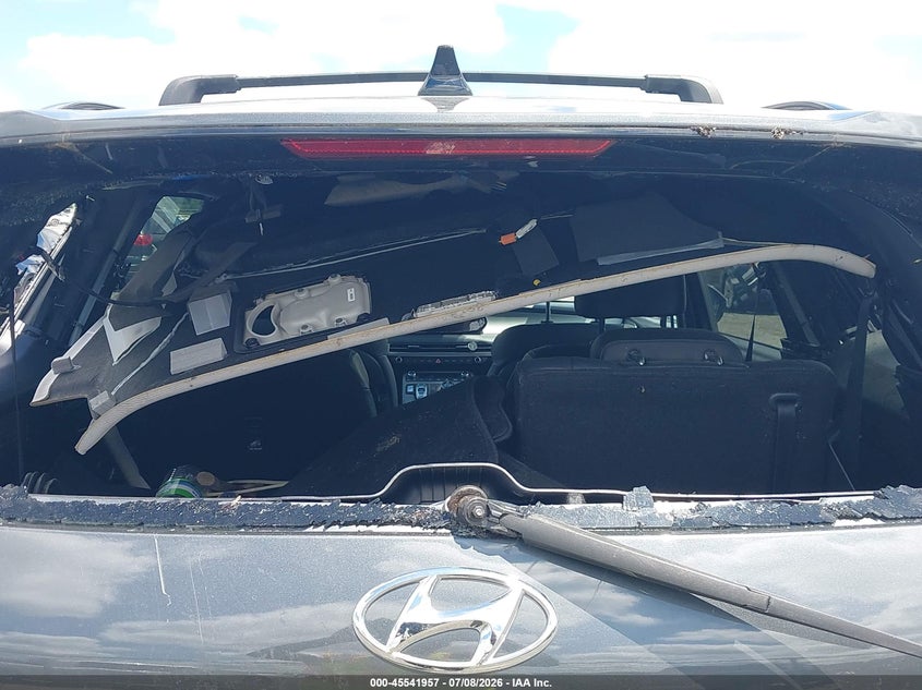 2023 Hyundai Palisade VIN KM8R3DGE3PU576512 IAAI salvage auction — REAR END, Salvage - 75% Or Less (Maryland), sold $12,500 on 2026-08-01 (photo 6)